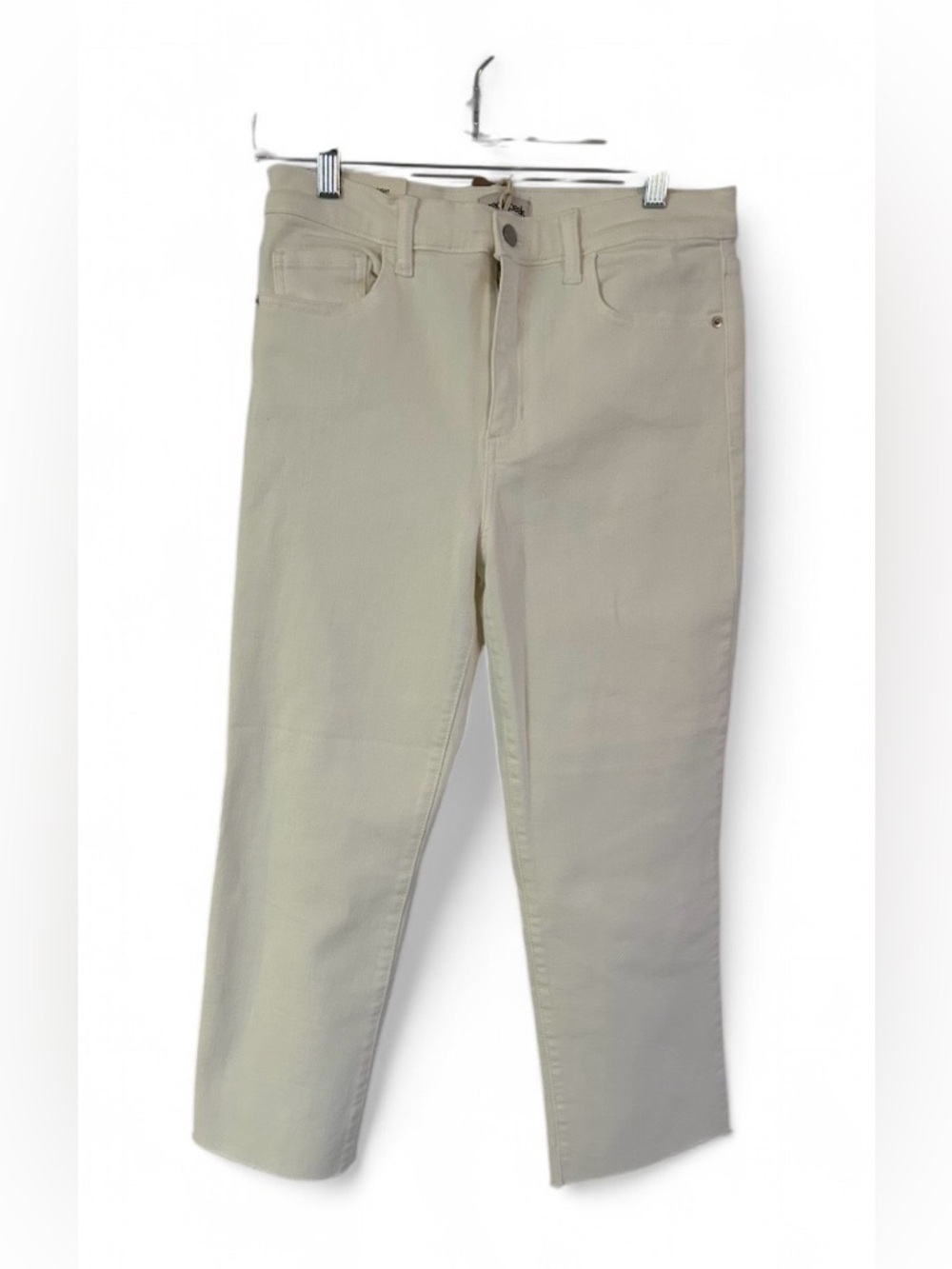 Sneak Peek White High Rise Slim Straight Jeans - NWT - Picture 3 of 6
